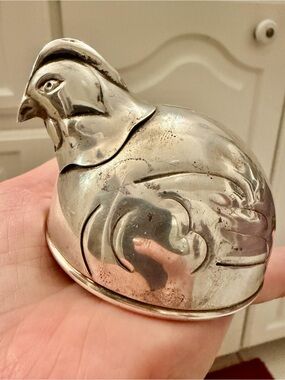 Sterling silver Napier chick piggybank